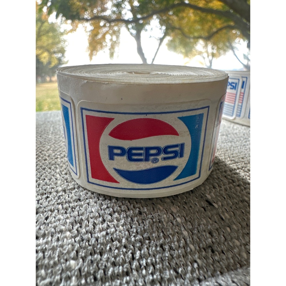 Vintage Pepsi stickers - Soda Collectible,‎ Retro Decor *per 10 stickers*
